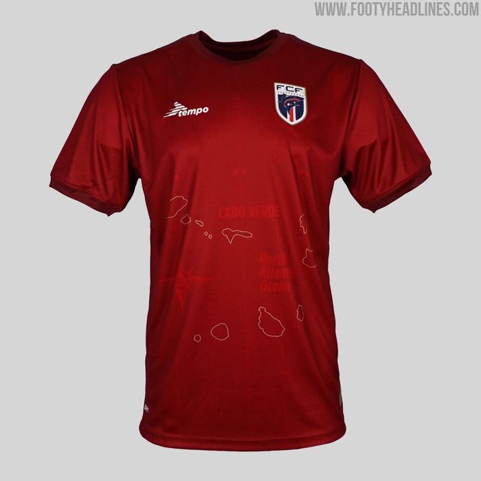 Camisa original cabo verde futebol