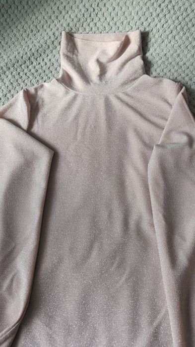 Bluzka/Golf z nitką metaliczną r.M-L