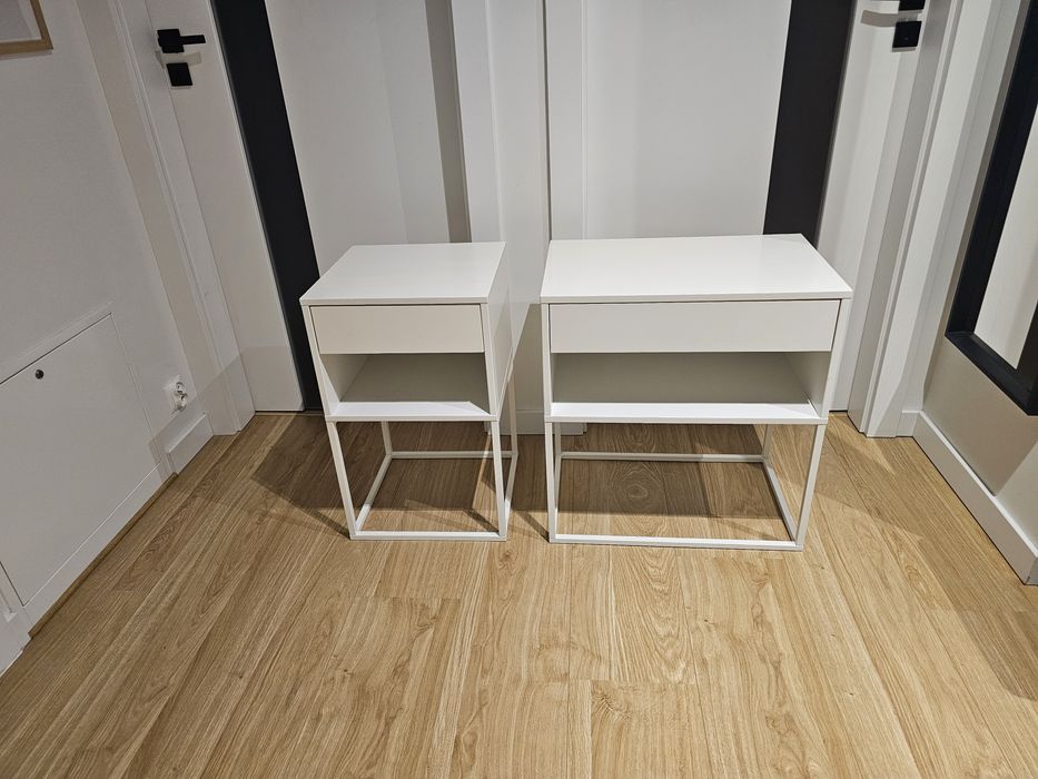 2x Stolik nocny vickhammer Ikea