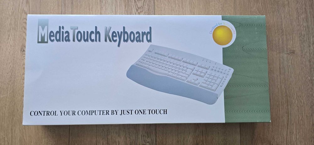 NOWA klawiatura retro Lite-On SK-2500-2D MediaTouch – NOS, oryginalny BOX