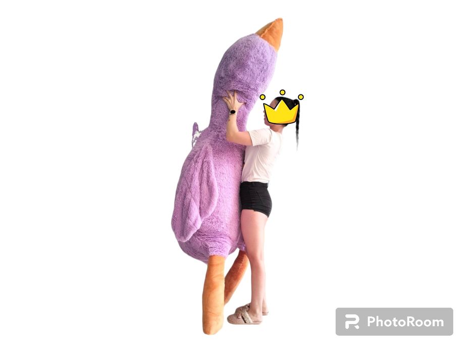 ГУСЬ ОБНИМУСЬ Акция черный серый розовый игрушка подушка обнимашки