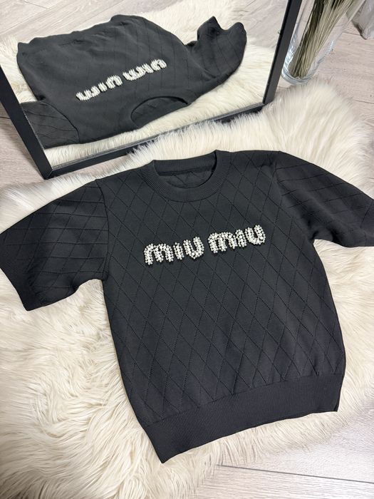 Стильна футболка Miu Miu