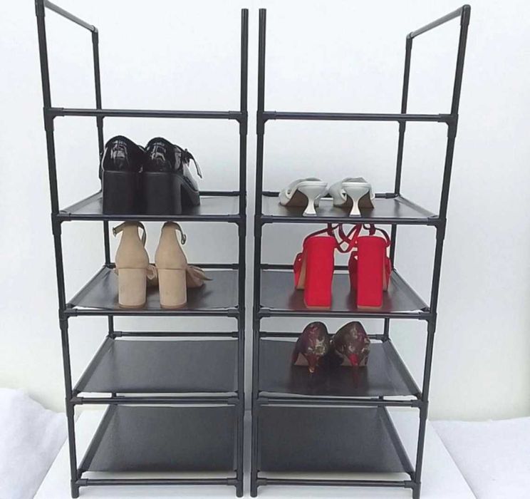 Nowa Szafka na buty do przedpokoju - Wąski organizer na 10 par, do przedpokoju