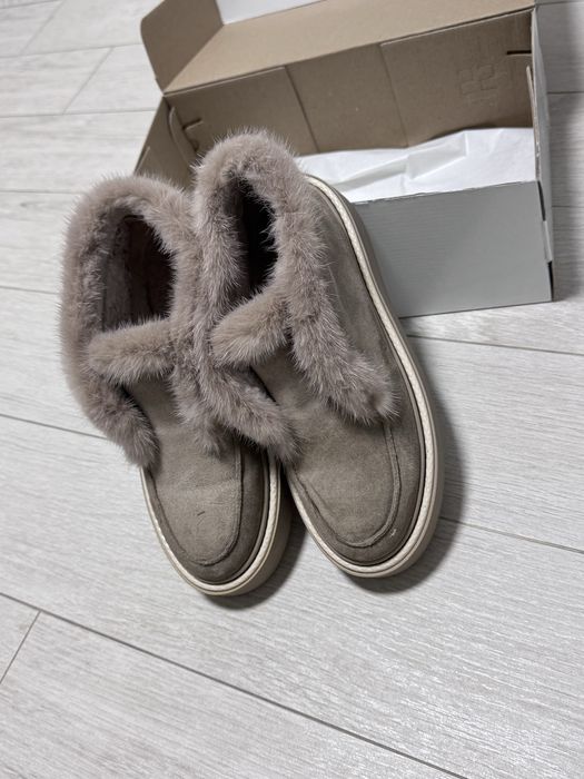 Продам зимние лоферы