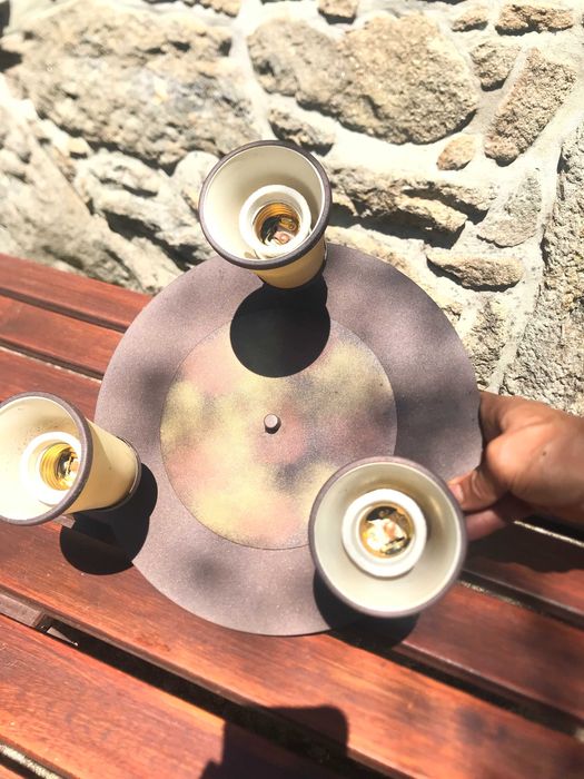 Candeeiro de tecto três lampadas