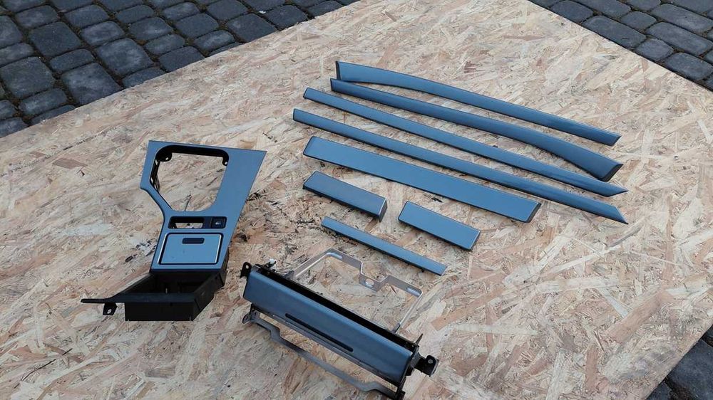 Piękne Szare Stalowe Dekory individual Komplet BMW E39 Sedan Kombi