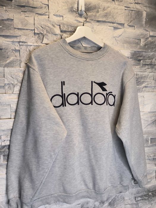 Bluza Damska Diadora Szara M Logo