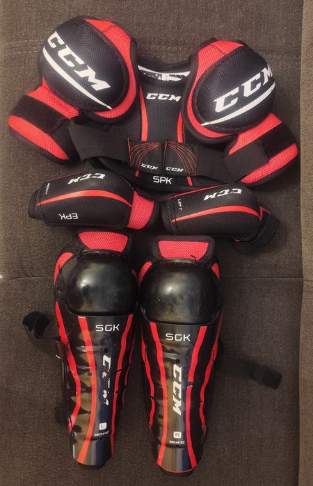 CCM Ochraniacze hokejowe - Starter Kit Youth L