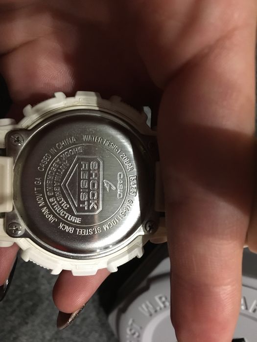 Zegarek Casio G-SHOCK gshock GMA-S110CM-7A2 biały