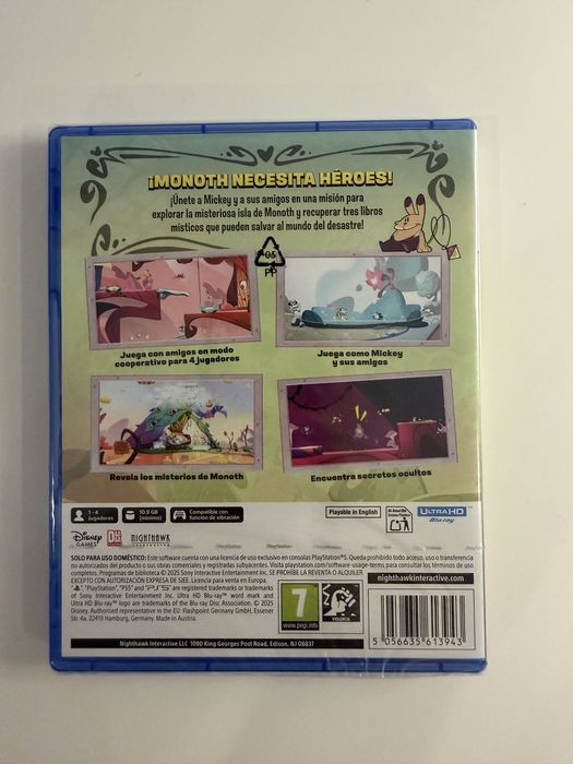 Disney Illusion Island PS5 Selado