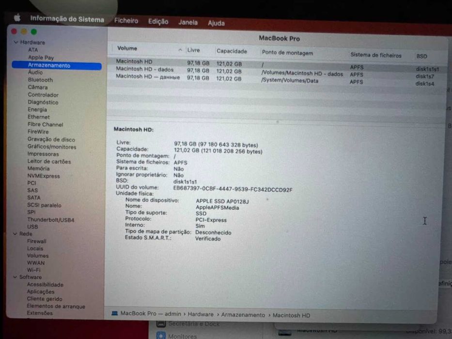MacBook Pro 13” 2017 – Intel Core i5 – 8GB RAM – SSD 128GB
