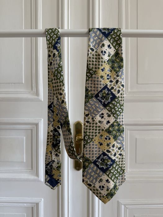 Vintage Marstro By Striessing Silk Tie - krawat z jedwabiu