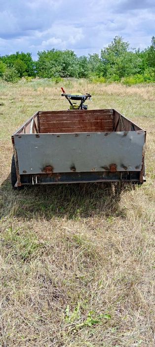 Мотоблок с прицепом