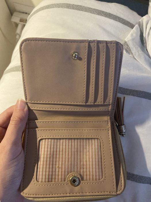 Carteira de senhora bege
