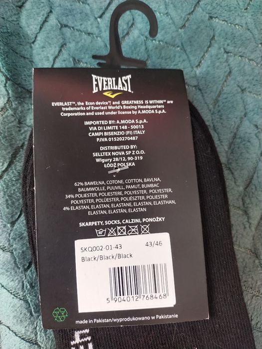 Skarpetki męskie Everlast 43/46