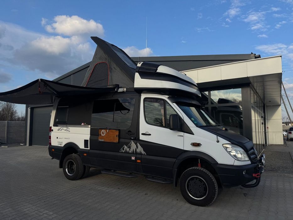 Mercedes-Benz SPRINTER  4X4, terenowy, kamper, ZAMIANA
