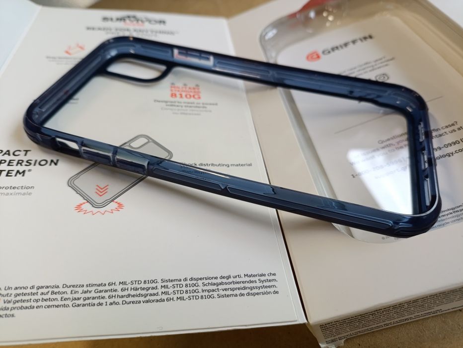 Противоударный чехол Griffin Survivor Clear для iPhone XR (Айфон 10R)