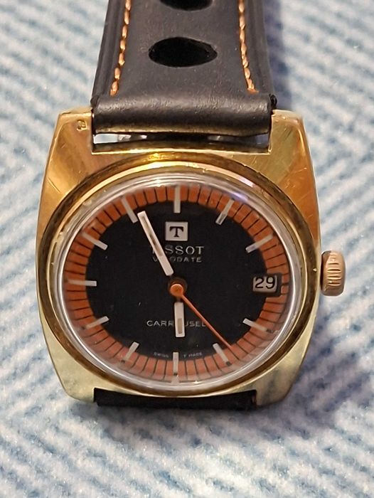 Relógio de corda Tissot Visodate Carrousel - anos 60