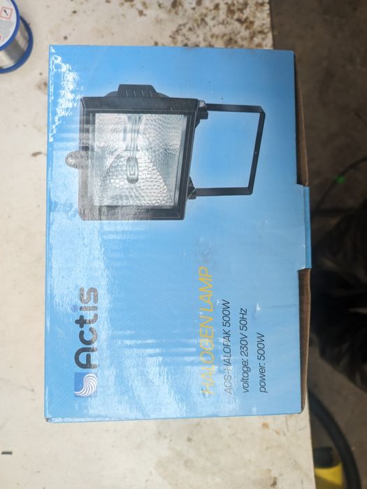 Reflektor halogenowy lampa halogenowa Actis 500W