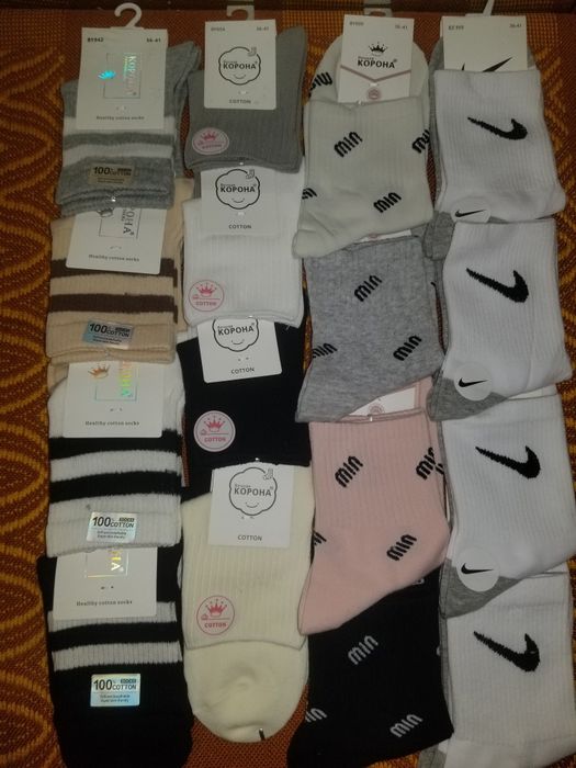 Шкарпетки гарної якості демісезон жіночі чоловічі підліткові