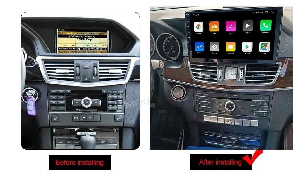 Магнитола мерседес Mercedes W220 W203 W211 W639 B200 164 163 W212 W447