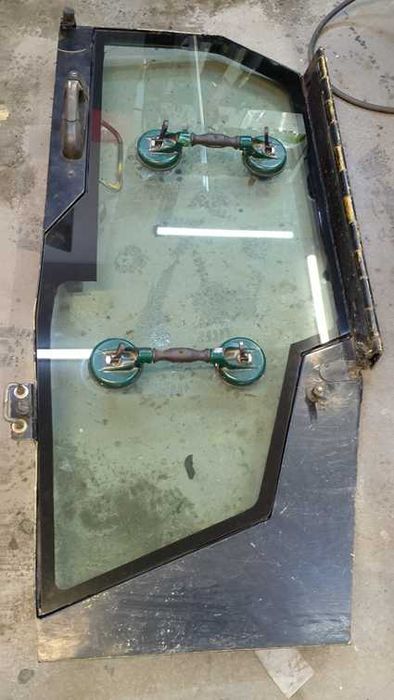 szyba do koparki, ładowarki, kockums, ciągnika, Dorabianie szyb wysyłk