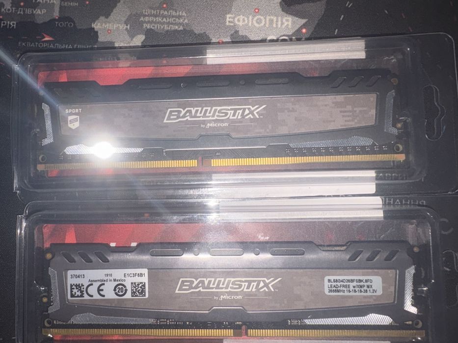 Оперативная память 16 гб 2х8 2666мгц ddr4