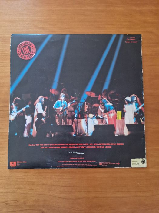 Disco de vinil "Live In New York City", John Lenon