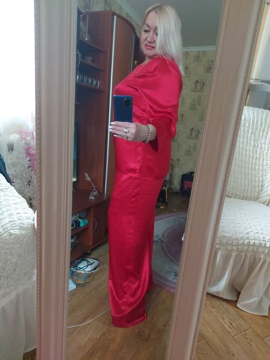 Sassofono , LYC collection трендовый красный костюм. Люкс! 50/52