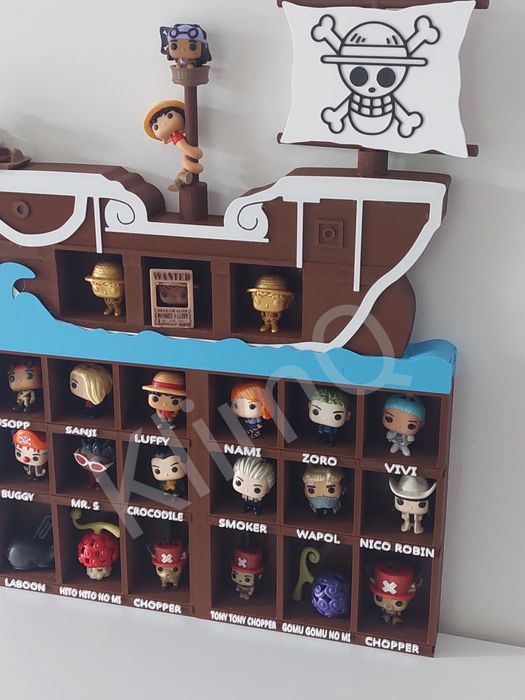 OP3 * Baza stojak ekspozytor One Piece Kinder Joy * Going Merry