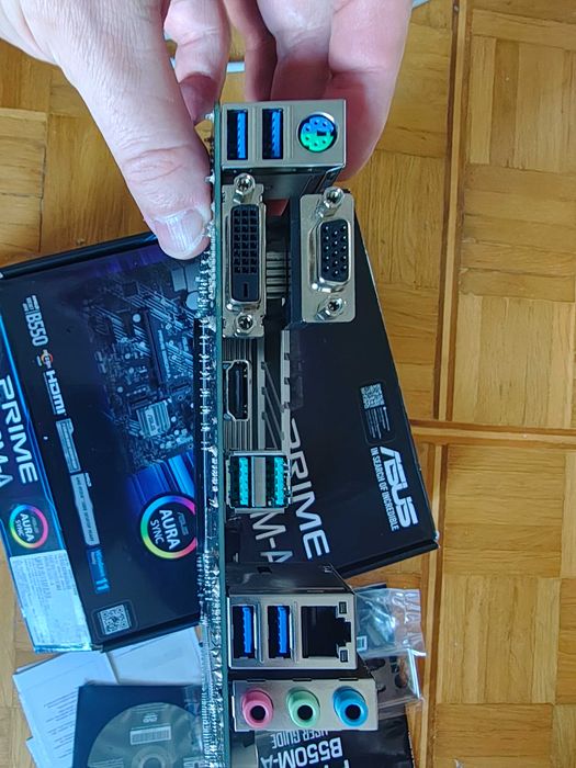 Asus Prime B550M-A. Sprawna