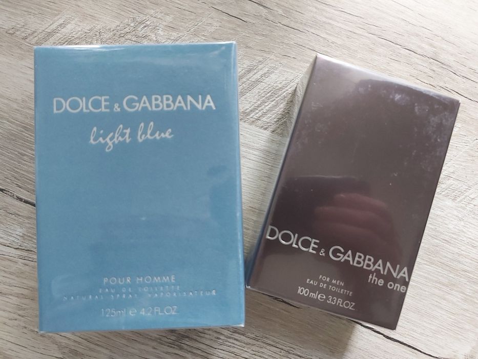 D&G Light Blue pour Homme EDT 125 ml/D&G The One for Men EDT 100 ml