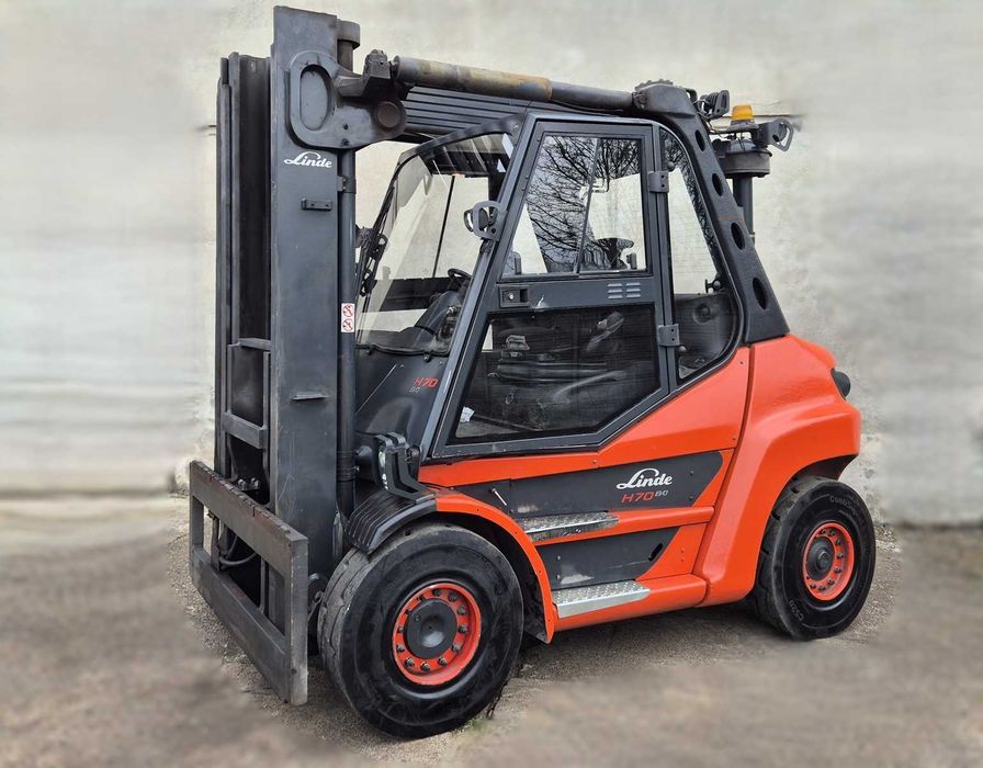 Linde H70D 2019r • DIESEL • 4 sekcje • wózek widłowy • leasing • FILM