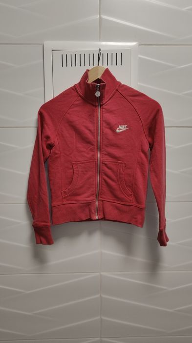Bluza Nike r. 10-12 lat różowa rozpinana