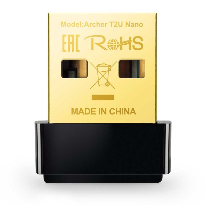 Новый 5 ГГц Wi Fi USB‑адаптер Тп линк Archer T2U Nano AC600