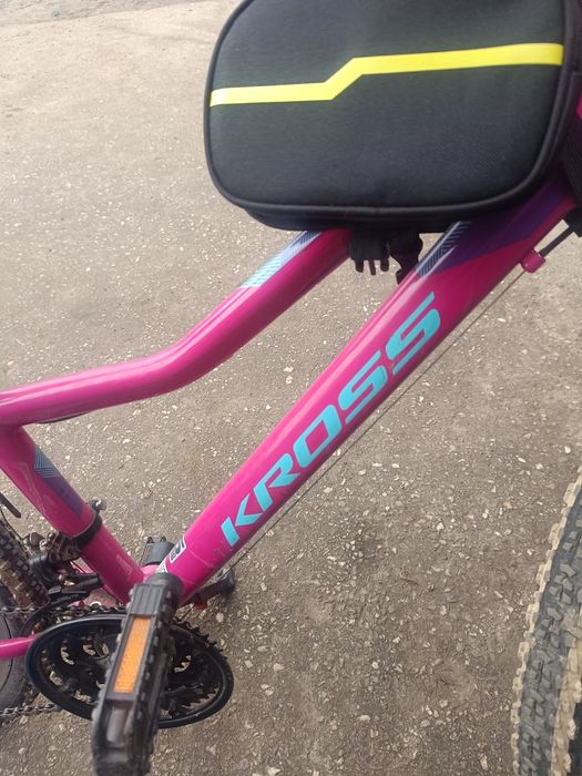 Rower Kross różowy