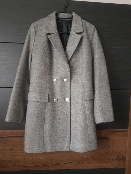 Płaszcz damski szary M