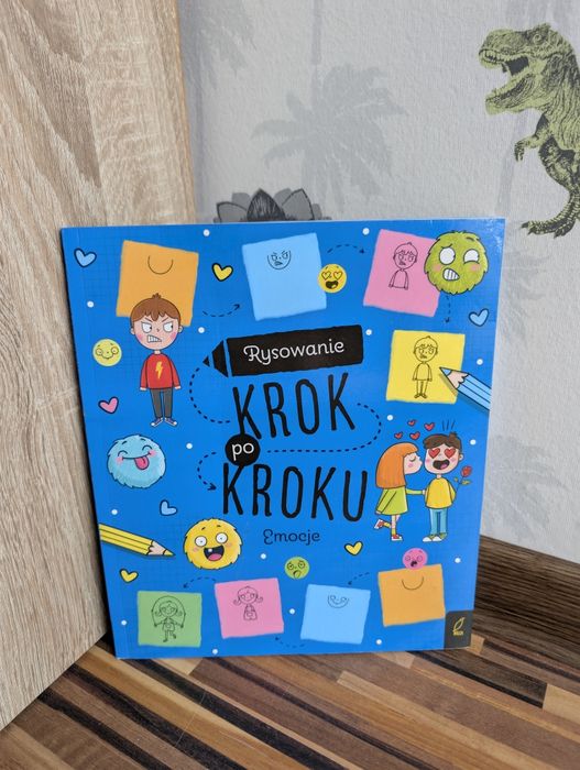 Rysowanie krok po kroku. Emocje nauka rysowania książka dla dzieci