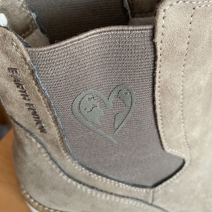 Nowe Botki Marco Tozzi Earth Edition | Wegańskie Sztyblety | Beżowe39