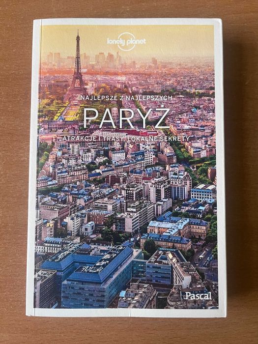 Przewodnik Lonely Planet Paryż + mapa miasta