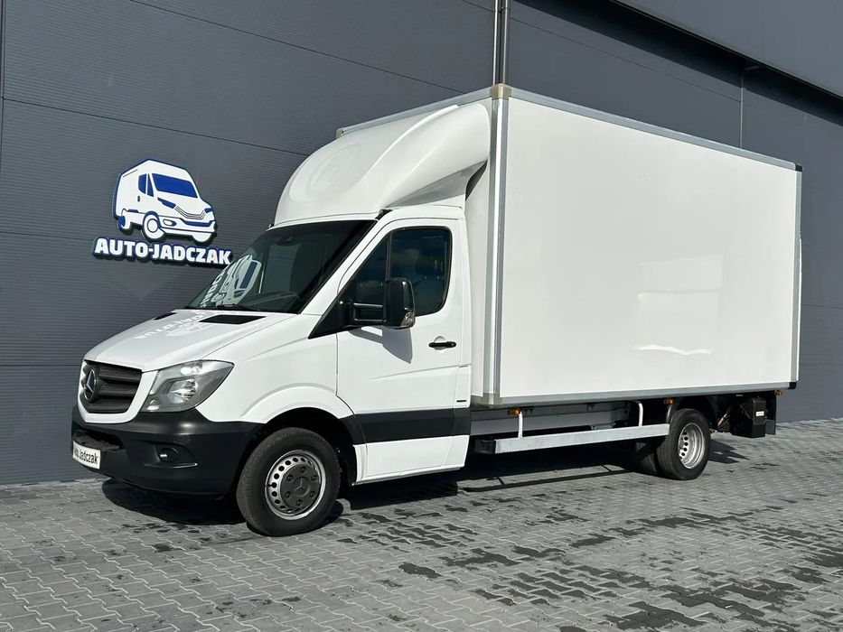 Mercedes-Benz Sprinter 516 CDI Kontener 9 palet + winda 800kg + Drzwi boczne **Klima**Automat**Super stan**Sprowadzony**