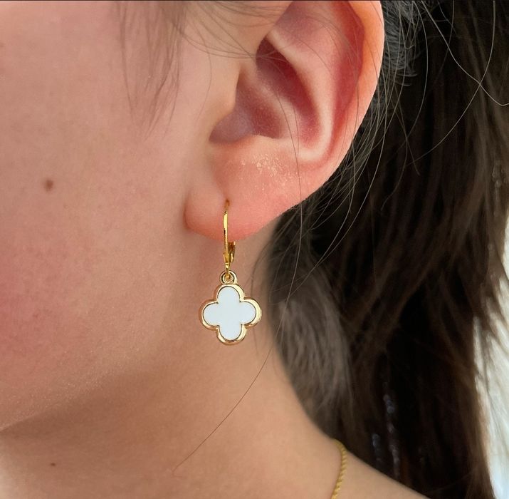 Conjunto Trevo Love Dourado