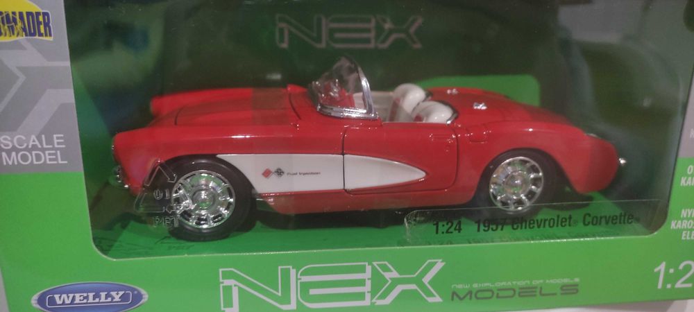 WELLY 1957 Chevrolet Corvette 1:24 Łódź Górna •