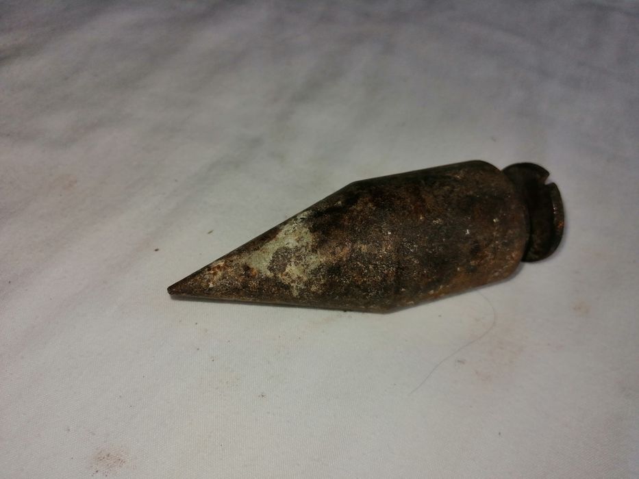 Stary sygnowany pion murarski