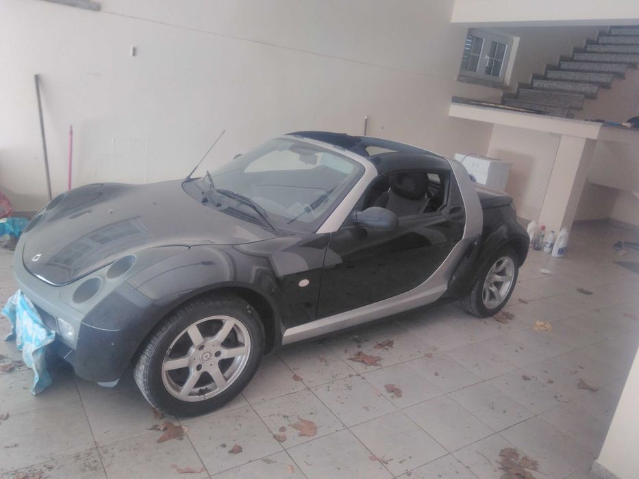 Smart roadster para peças completo matricula estrangeira