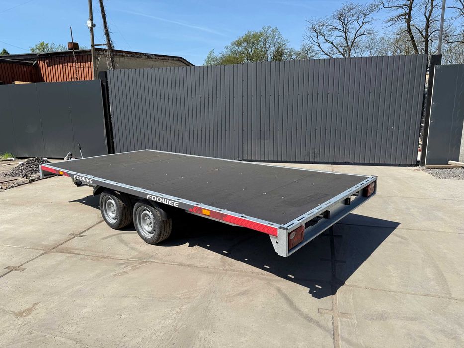 Przyczepa PLATFORMA towarowa bagażowa LAWETA 4,5x2m NOWA HIT CENOWY!!!