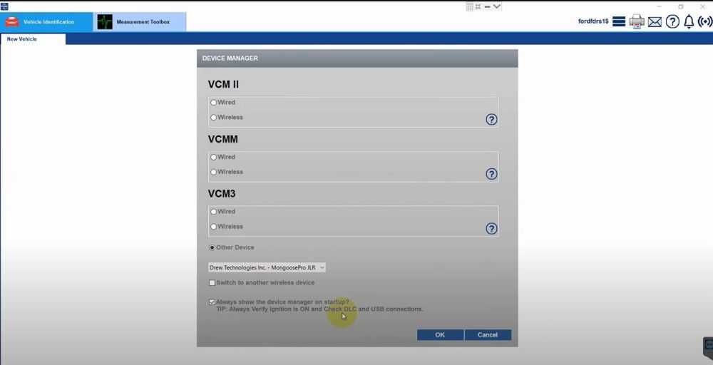 Дилерський комплект Ford діагностики — Panasonic CF-19 MK6 + VCM-2 + FDRS Online + TIS — Напиши що потрібно