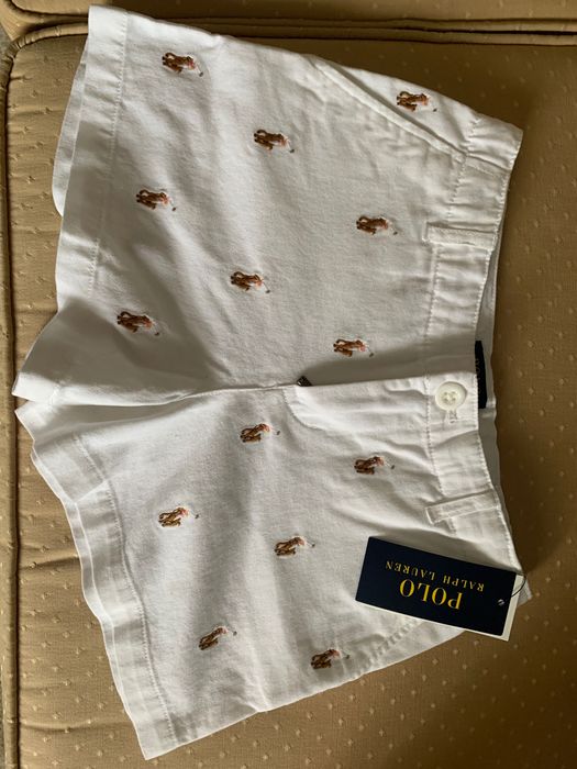 Ralph Lauren - Calções menina 8 anos - NOVOS com etiqueta