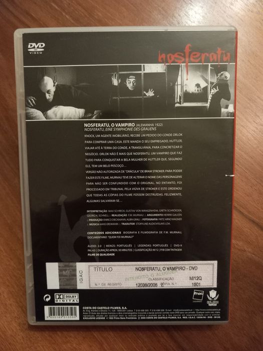 Nosferatu O Vampiro (F.W. Murnau)