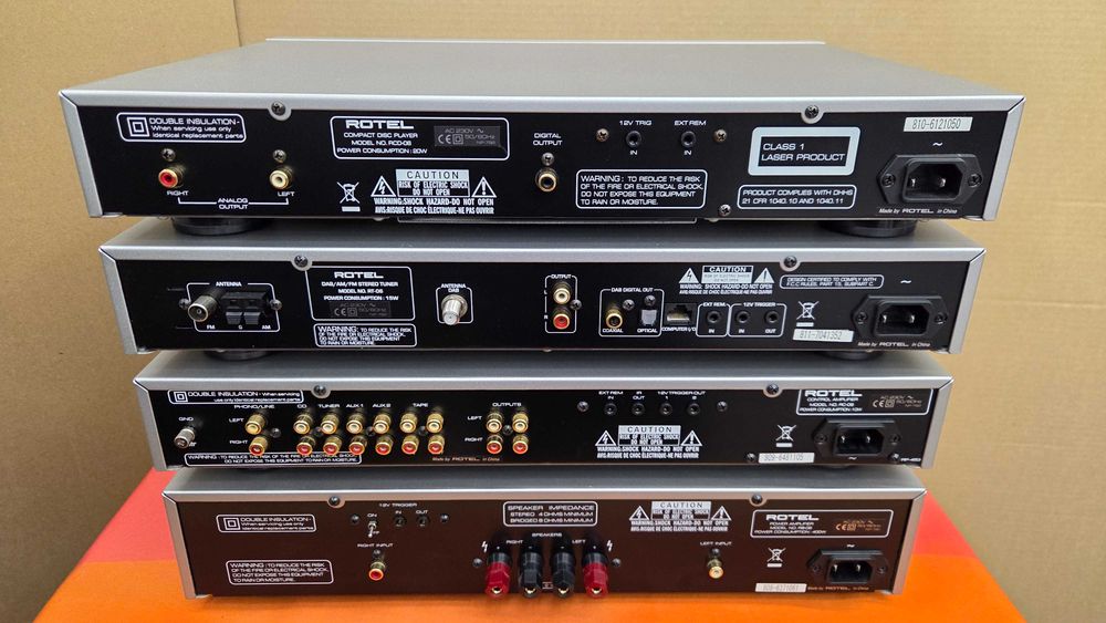 Rotel RB-06 + Rotel RC-06 + RCD-06 + RT-06